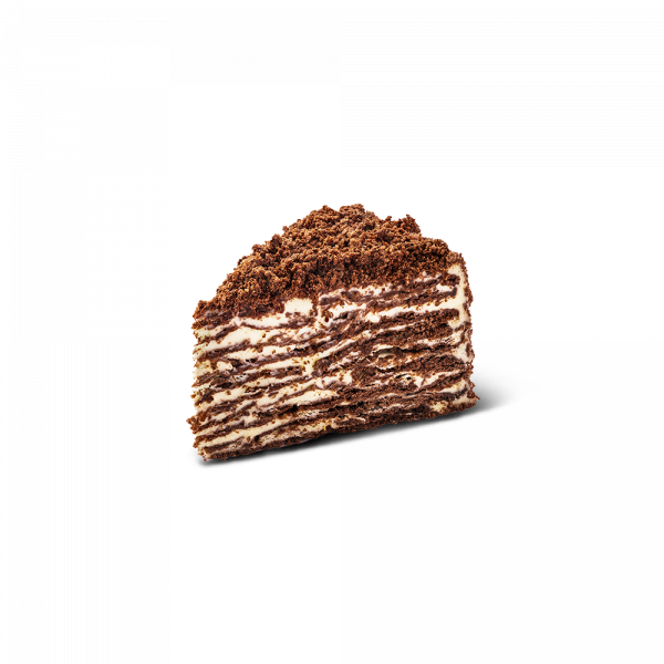 Мини-неаполеон шоколадно-кокосовый с заварным кремом заказать доставку в Красноярске | Доставка «Беллини»