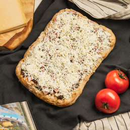 Римская пицца с ветчиной и грибами заказать доставку в Красноярске | «Bellini Kitchen»
