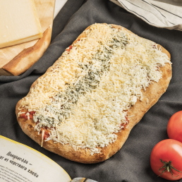 Римская пицца 4 сыра заказать доставку в Красноярске | «Bellini Kitchen»