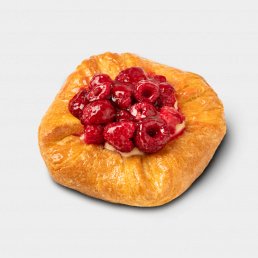 Дениш с малиной и заварным кремом заказать доставку в Красноярске | «РомБаба»