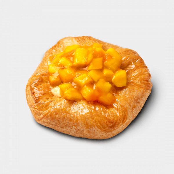 Дениш с манго и заварным кремом заказать доставку в Красноярске | «РомБаба»